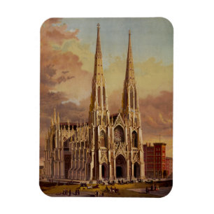 Magnet Flexible La cathédrale Saint-Patrick dans le Midtown Manhat