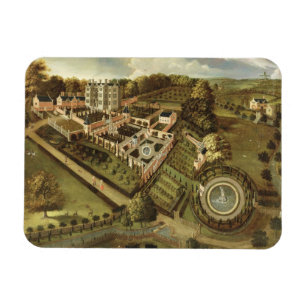 Magnet Flexible La Chambre et le jardin de Llanerch Hall,
