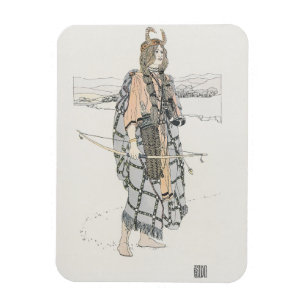 Magnet Flexible La Chasse (par Ann Macbeth)