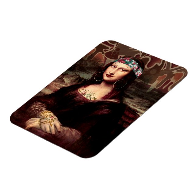 Magnet Flexible La Chola Mona Lisa (Côté Gauche)