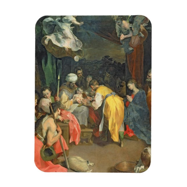 Magnet Flexible La circoncision du Christ, 1590 (huile sur toile) (Vertical)