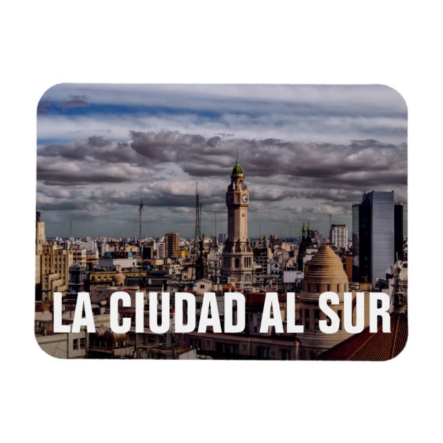 Magnet Flexible La Ciudad Al Sur - Ville Sud (Horizontal)