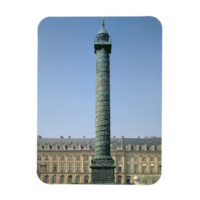 Magnet Flexible La colonne Vendome, avec bas-reliefs enregistrant  (Vertical)
