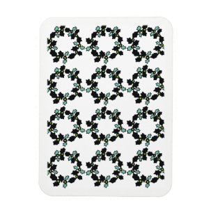 Magnet Flexible La couronne de Noël -