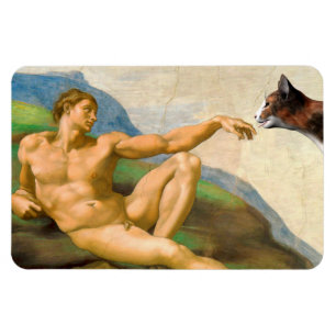 Magnet Flexible La Création D'Adam Parody