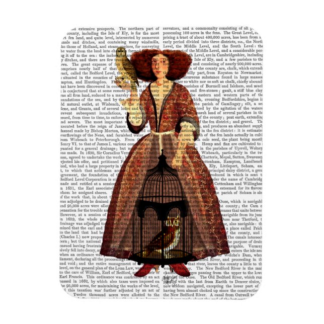 Magnet Flexible La Dame des Chouettes (Vertical)