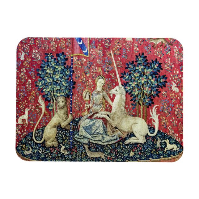 Magnet Flexible La Dame et la licorne, Vue (Horizontal)