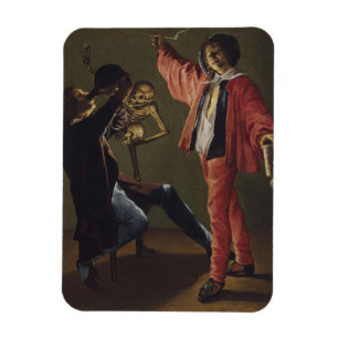 Magnet Flexible La Dernière goutte de bière avant la fin de la fêt