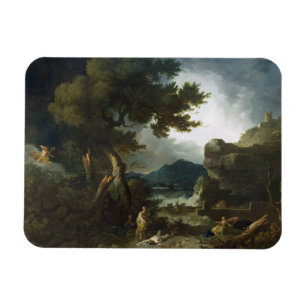 Magnet Flexible La destruction des enfants de Niobe, 1760 (huile