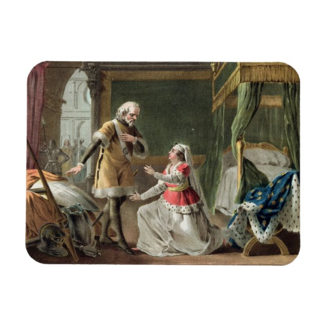 Magnet Flexible La Dévotion héroïque de Marguerite de Provence (12 (Horizontal)