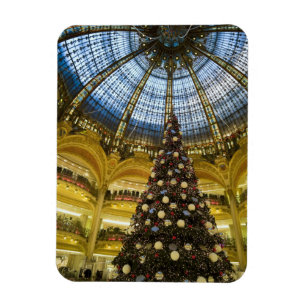 Magnet Flexible La Fayette de Galeries à Noël, Paris, France