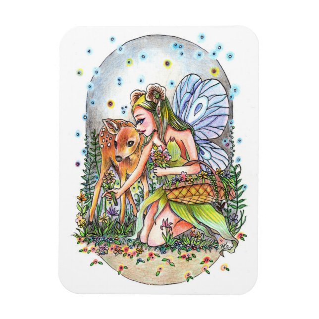 Magnet Flexible La Fée et la Faune (Vertical)