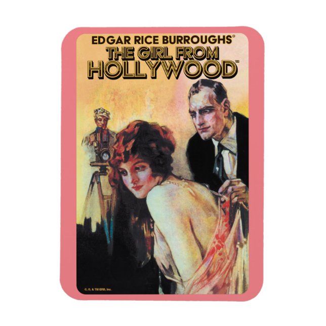 Magnet Flexible La fille du magazine hollywoodien (Vertical)