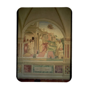 Magnet Flexible La flagellation de St Benoît, de la vie de