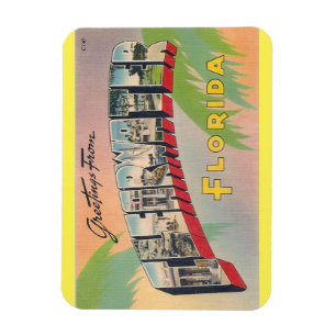 Magnet Flexible La Floride, aimant de Clearwater