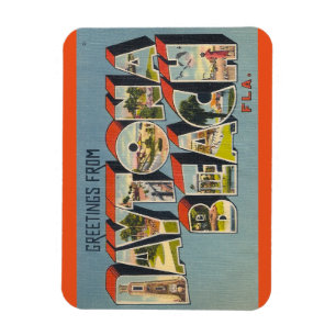 Magnet Flexible La Floride, aimant de Daytona Beach