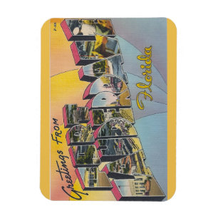 Magnet Flexible La Floride, aimant de Fort Lauderdale