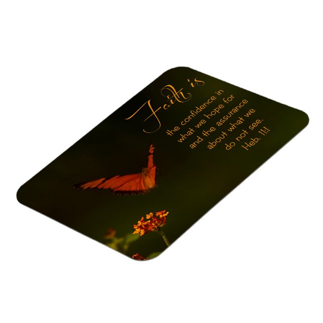 Magnet Flexible La foi est...Écriture Inspirante (Côté Gauche)