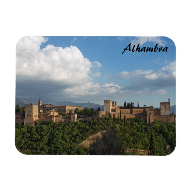 Magnet Flexible La forteresse de l'Alhambra (Horizontal)