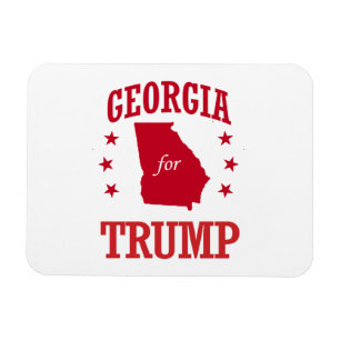 MAGNET FLEXIBLE LA GÉORGIE POUR DONALD TRUMP