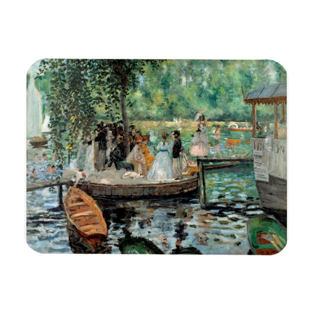 Magnet Flexible La Grenouillère d'Auguste Renoir (Horizontal)