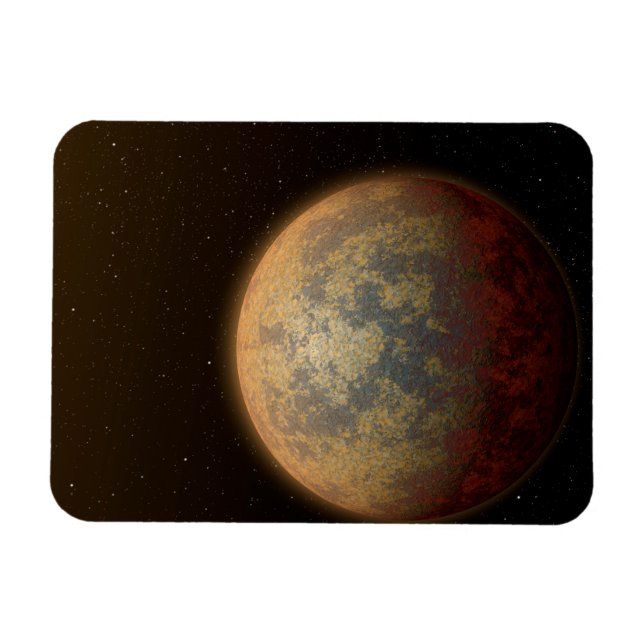 Magnet Flexible La Hot Rocky Exoplanet Hd 219134 B. (Horizontal)