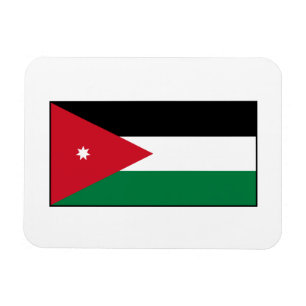 Magnet Flexible La Jordanie - drapeau jordanien