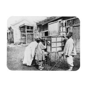 Magnet Flexible La lanterne magique, c.1870 (photo de b/w)