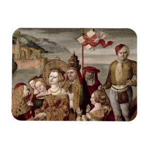 Magnet Flexible La légende de St Ursula, c.1530 (huile sur le