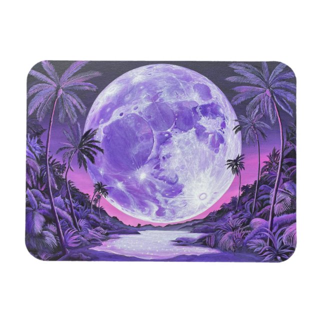 Magnet Flexible "La Lune impossible"- (Horizontal)