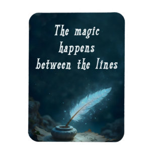 Magnet Flexible "La magie opère entre les lignes"