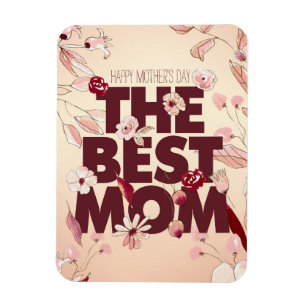 Magnet Flexible La meilleure maman Fête des mères