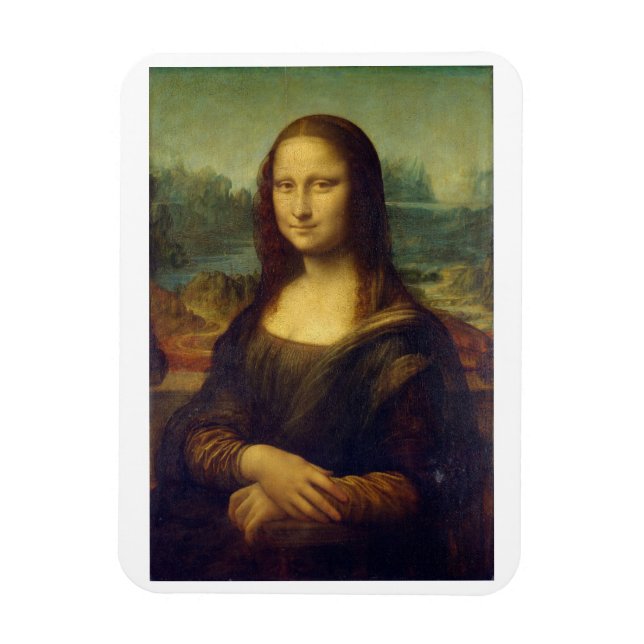 MAGNET FLEXIBLE "LA MONA LISA" PAR LEONARDO DA VINCI PHOTO (Vertical)