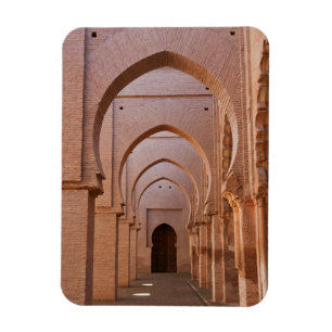 Magnet Flexible La mosquée de Tin Mal aujourd'hui en ruine et part