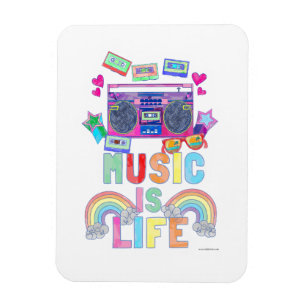 Magnet Flexible La musique est ma vie