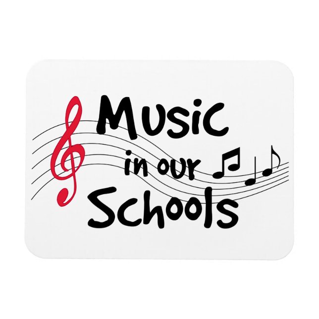 Magnet Flexible La musique est un aimant magnétique flexible (Horizontal)