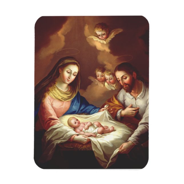 Magnet Flexible La Nativité de Jésus-Christ  (Vertical)