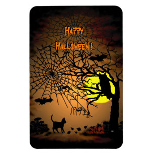 Magnet Flexible La nuit d'Halloween, Joyeux Halloween !
