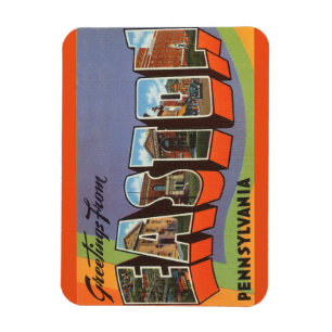 Magnet Flexible La Pennsylvanie, aimant d'Easton