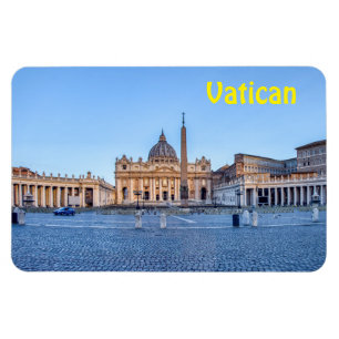 Magnet Flexible La place Saint-Pierre à Vatican - Rome, Italie