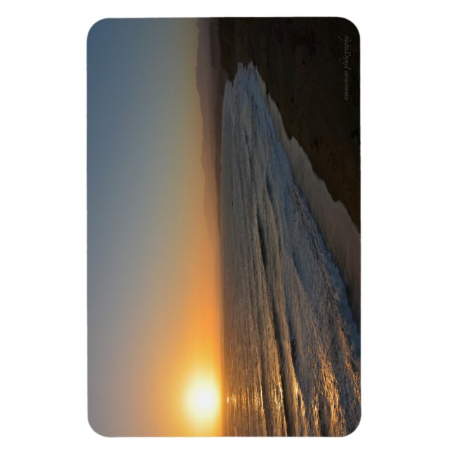 Magnet Flexible La plage du soir (Vertical)