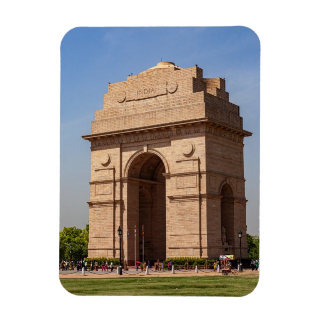 Magnet Flexible La Porte de l'Inde à New Delhi (Vertical)