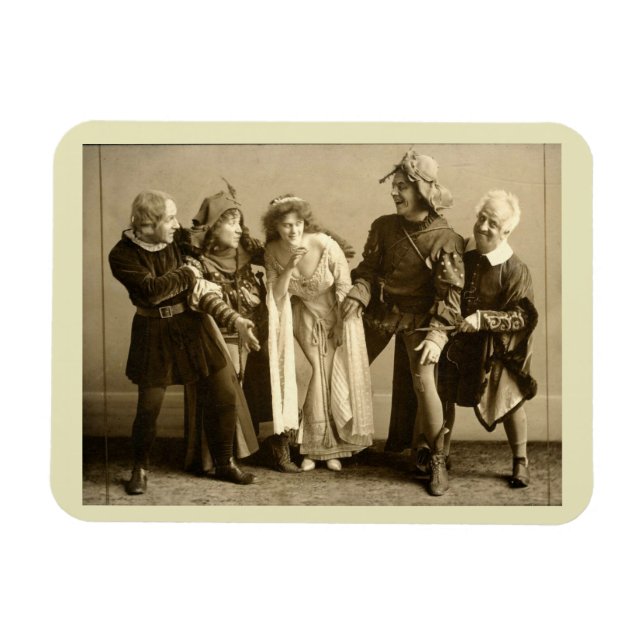 Magnet Flexible La princesse chic, 1902, Vintage (Horizontal)