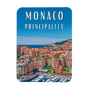 Magnet Flexible La principauté de Monaco