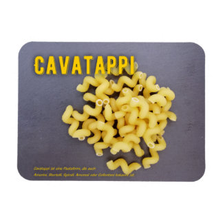 Magnet Flexible La recette du restaurant italien Cavatappi
