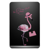 La Reine A Retraité Classy Chic Flamant rose Rose