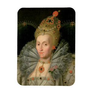 Magnet Flexible La Reine Elizabeth I (portrait de longueur de
