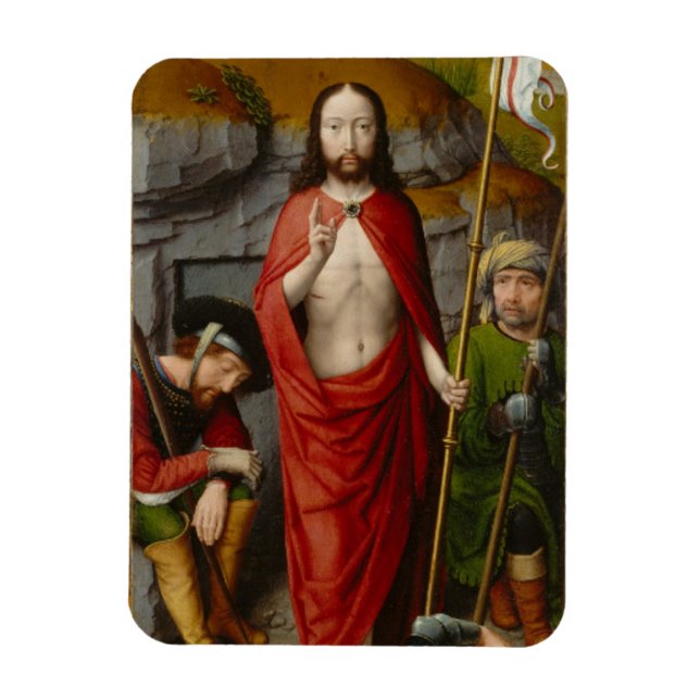 Magnet Flexible La Résurrection, avec les pèlerins d'Emmaüs (Vertical)