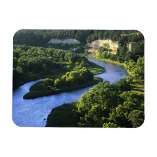 Magnet Flexible La rivière Niobrara près de Valentine Nebraska