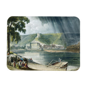 Magnet Flexible La Roche, de 'Vues sur la Seine', gravée par T